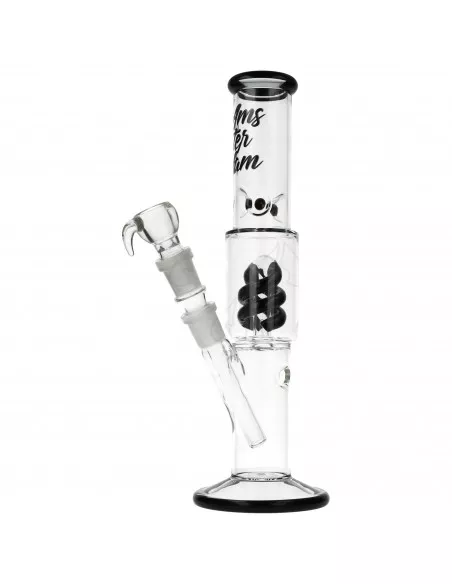 Bongo Glass Amsterdam ze spiralnym perkolatorem wys. 29 cm szlif 18.8