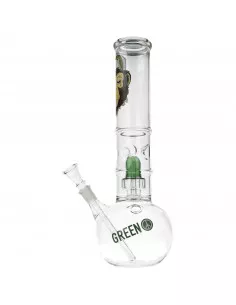 Bongo Greenline z perkolatorem wys. 32 cm szlif 14.5 mm 2