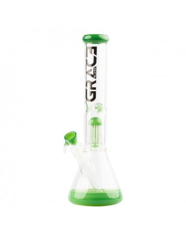 Bongo lodowe Grace Glass z dyfuzorem szlif 18.8 mm wys. 37 cm
