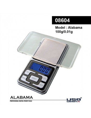 Electronic scale ALABAMA 0.01g 100g for dried
