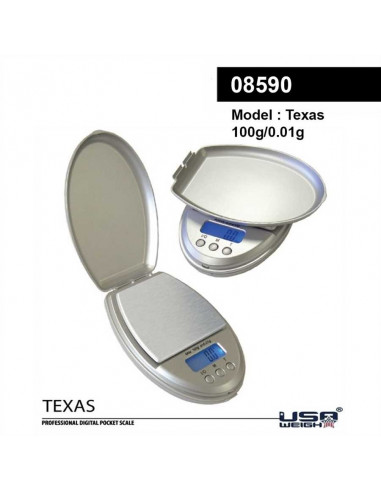 Electronic scale TEXAS 0.01g 100g for dried goods