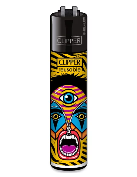 Zapalniczka Clipper wzór TRIPPY 5 nadruk 1