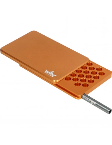 Royal Box Orange Golf - Snuff Dispenser with Premium Tube