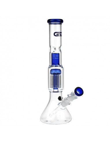 GG BONGO BEAKER 35cm GRACE GLASS 8x diffuser 18.8mm water pipe