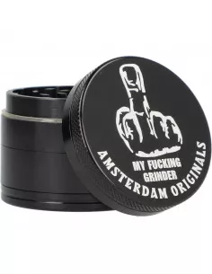 Młynek grinder Amsterdam FINGER Aluminiowy 4 częściowy magnes 50mm