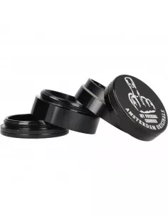 Młynek grinder Amsterdam FINGER Aluminiowy 4 częściowy magnes 50mm 2
