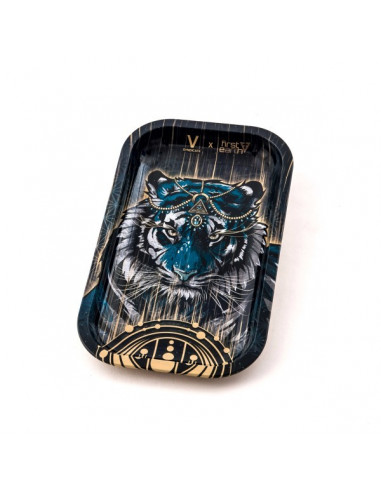V-SYNDICATE TIGER rolling tray metal