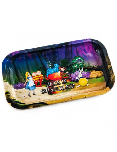 V-SYNDICATE ALICE IN FOREST tray for rolling joints