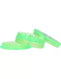 Młynek do suszu Weed Cannabis THC Neon 3 części akrylowy cannabis 2