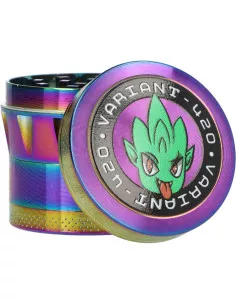 Młynek do suszu Champ High 420 Rainbow 4 części śr. 43 mm nadruk 1 2