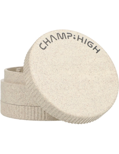 Młynek do suszu Champ High 4 części śr. 80 mm plastikowy NATURAL