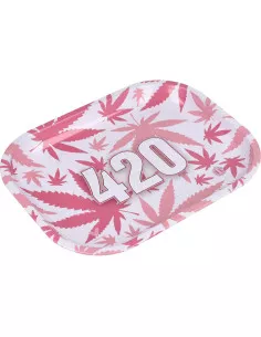 V-SYNDICATE 420 PINK Tacka do zwijania jointów 14x18 cm.