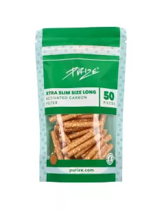 Filterki węglowe Purize SPY XTRA Long śr. 6 mm dł. 40 mm 50 szt.