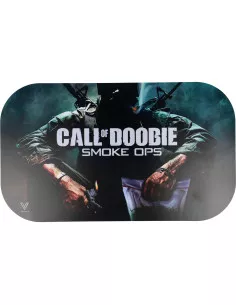 Magnetyczna pokrywa do tacki do jointów V-SYNDICATE wzór CALL OF DOOBIE DUŻA