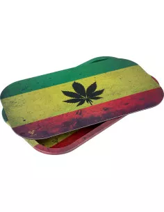 Pokrywa magnetyczna do tacki V-SYNDICATE wzór RASTA LEAF DUŻA 2