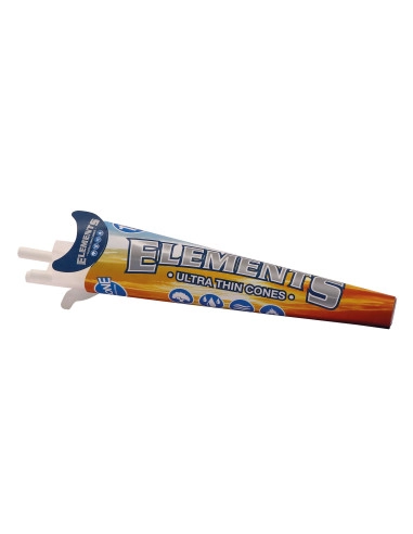 Bibułki Elements Cones 1 1/4 skręcone Pre-Rollsy 6 szt.
