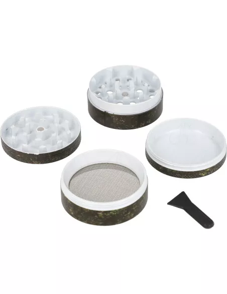 Grinder do suszu Atomic wzór SUSHI 4 części śr. 50 mm nadruk 3