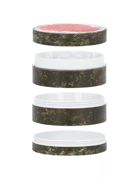 Grinder do suszu Atomic wzór SUSHI 4 części śr. 50 mm nadruk 3