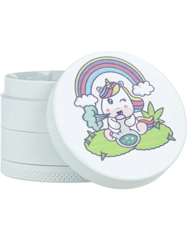 Młynek do suszu UNICORN BONG 4 części aluminiowy śr. 50 mm