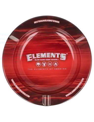Popielniczka metalowa ELEMENTS RED 5.5"