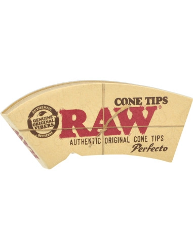 RAW CONE PERFECTO zakrzywione filterki do jointów perforowane