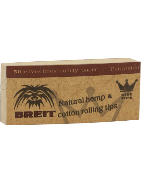 Breit Filterki 50 Hemp Cotton perforowane brązowe