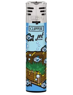 Zapalniczka Clipper JET wzór DEEP WEED 2
