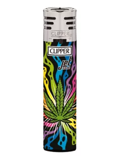 Zapalniczka Clipper JET wzór MAZED LEAVES 2