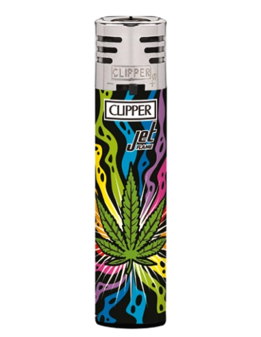 Zapalniczka Clipper JET wzór MAZED LEAVES/1