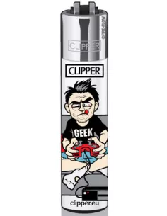 Zapalniczka Clipper wzór COUCH POTATOS 2