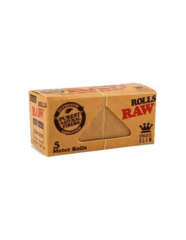 RAW Classic ROLLS slim tissue paper in a roll of 5 meters