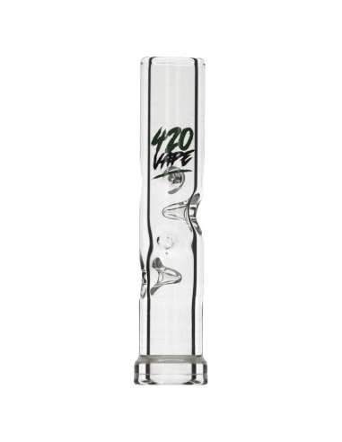 Szklany ustnik 3D 420VAPE do waporyzatora X-Max V3 Pro+ CLEAR
