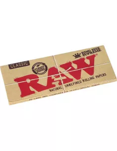 Bibułki RAW SUPREME King Size Classic 40 sztuk