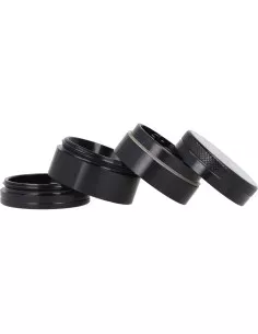 Młynek Grinder Aluminiowy magnetyczny 4 częściowy 40mm Czarny 2