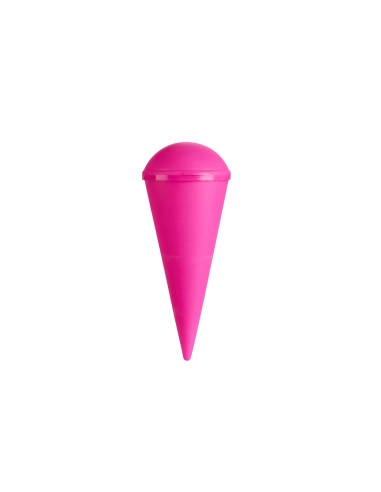 Popielniczka Rożek wys. 15.4 cm Plastikowa PINK