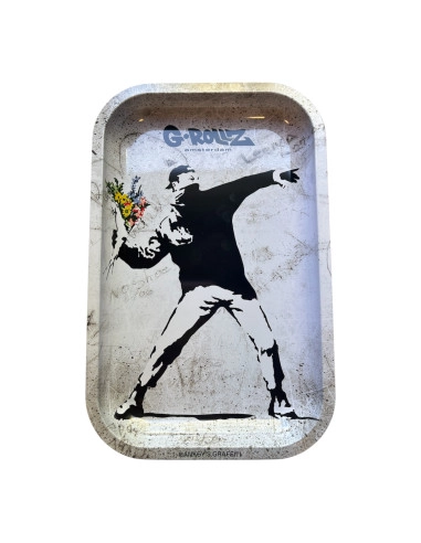 Tacka G-Rollz Banksy Flower Thrower 17.5 x 27.5 cm OUTLET