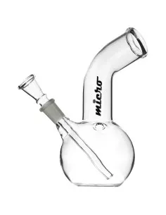 Micro Glass Bong klasyczna fajka wodna 14.5 mm wys. 18 cm