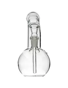 Micro Glass Bong klasyczna fajka wodna 14.5 mm wys. 18 cm 2