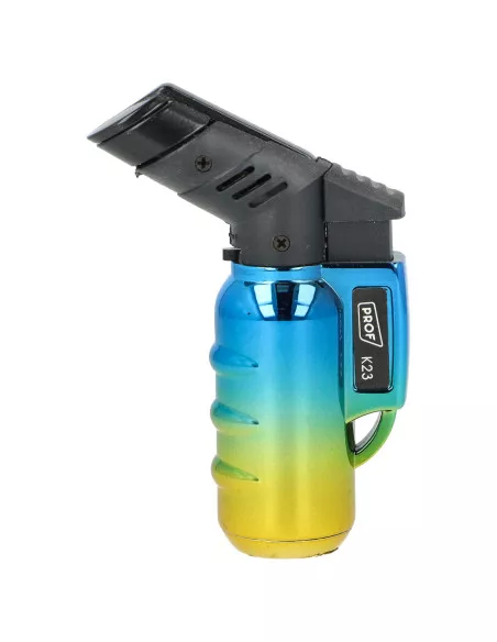 Palnik Prof Jet Flame błyszcząca obudowa 5 kolorów niebieski