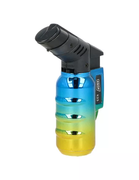 Palnik Prof Jet Flame błyszcząca obudowa 5 kolorów niebieski