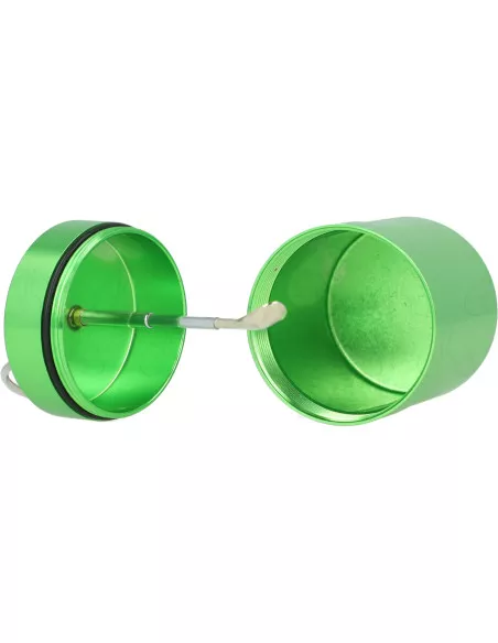 Snow Hamer Caddy - Metal storage box with spoon and key ring green