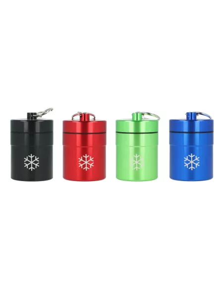 Snow Hamer Caddy - Metal storage box with spoon and key ring