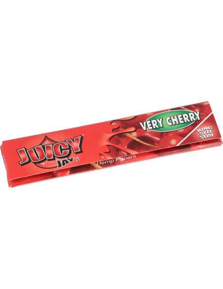 Juicy Jays KS Slim tissue paper Cherry WHOLE PACK 24 pcs.