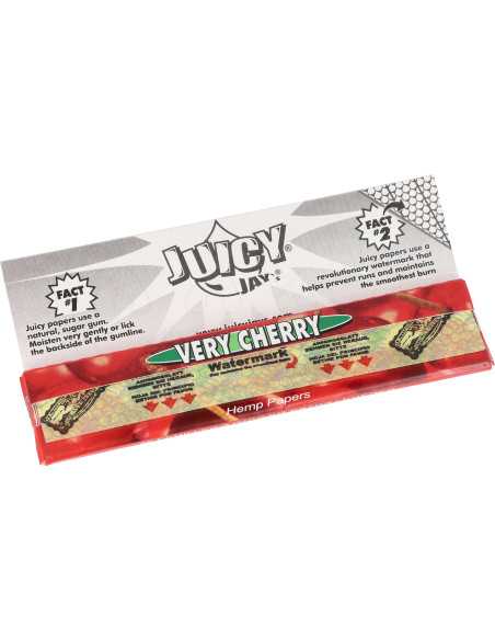 Juicy Jays KS Slim tissue paper Cherry WHOLE PACK 24 pcs.
