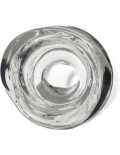 Lufka szklana MOTYWATOR dł. 9 cm 2