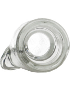 Lufka CYPEL borokrzemowe szkło dł. 9 cm 2