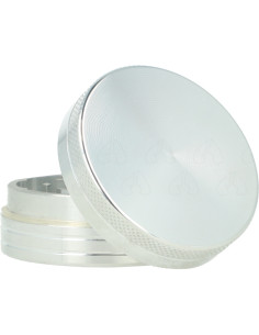 Młynek Grinder 2 częściowy aluminiowy 50mm kraszer silver