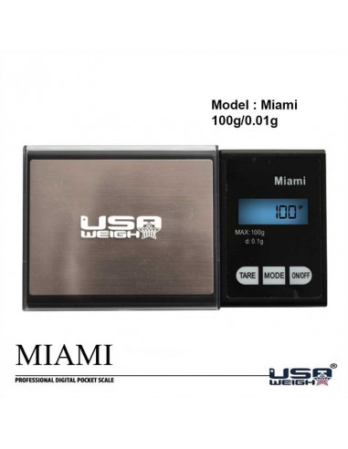 Electronic scales MIAMI 0.01g 100g for drought, autocalibration tare