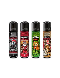 Zapalniczka Clipper wzór X-MAS SLOGAN