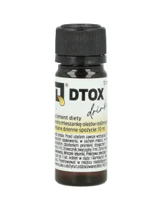DTOX Drink Suplement Diety Eliminujący Metabolity ze Śliny 10 ml